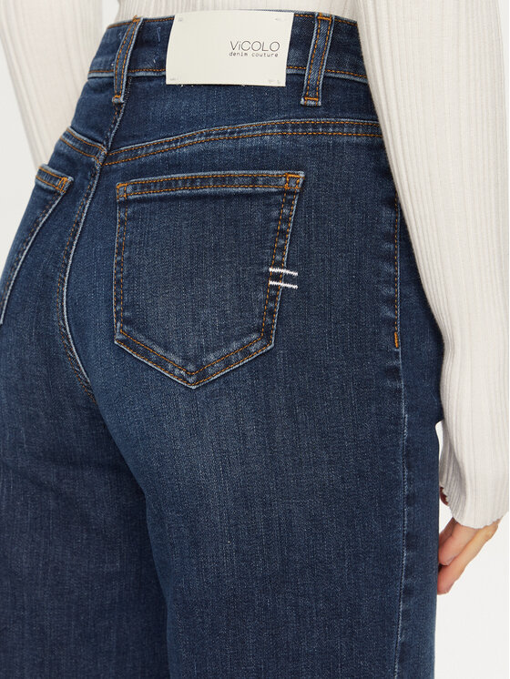 ViCOLO ViCOLO Jeans hlače DS0009 Mornarsko modra Regular Fit