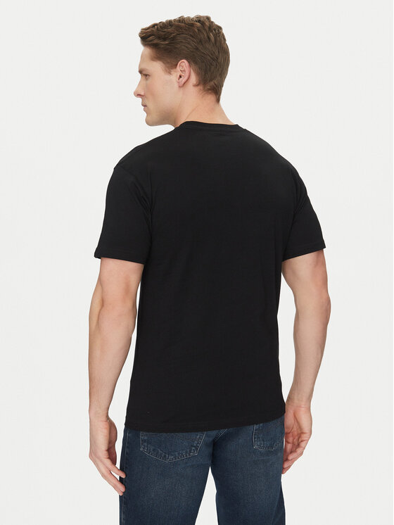 Vans Vans Póló Left Chest Logo VN0A3CZEY281 Fekete Classic Fit