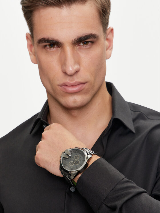 Diesel Diesel Uhr Mega Chief DZ4282 Grau
