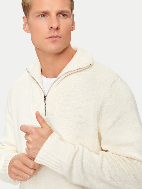 Jack&Jones Jack&Jones Sweater Frederiksberg 12262055 Ekru Loose Fit