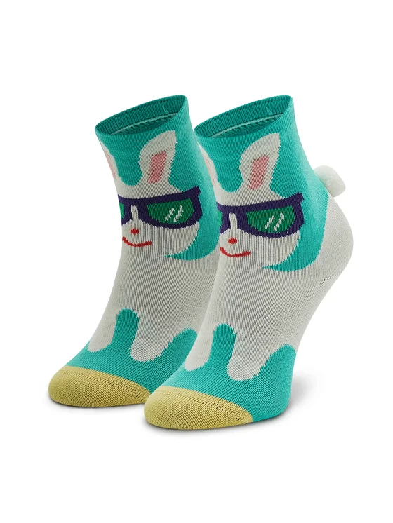 Happy Socks Hohe Kindersocken KBNY01-7000 Weiß