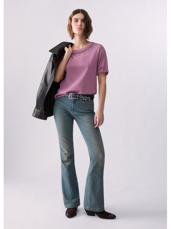 Liu Jo Liu Jo Jeans UF6058D03757L128 Azzurro chiaro Regular Fit