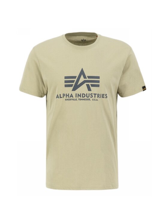 Alpha Industries Alpha Industries Tričko AI.100501-82-M Kaki Basic Fit