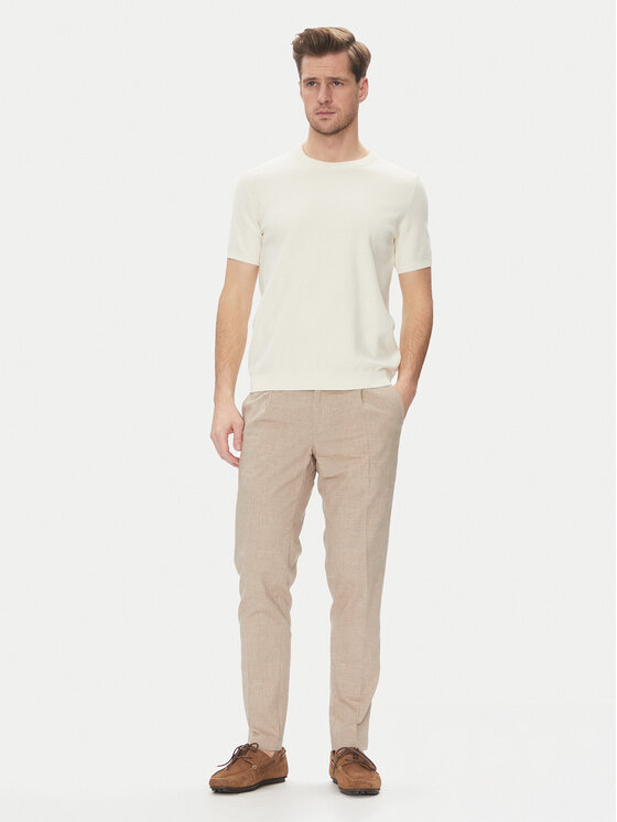 Bugatti Bugatti Chinos kelnes 1950 76210C Smėlio Slim Fit