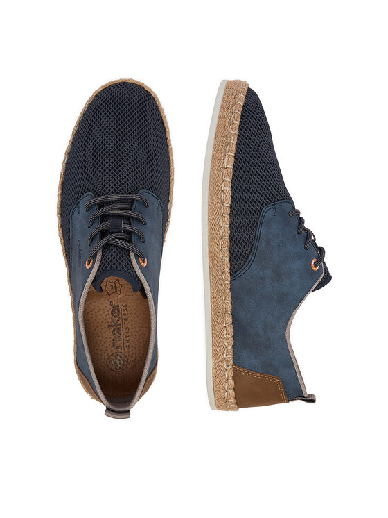 Rieker Rieker Espadryle CEO-B2648-14 Granatowy