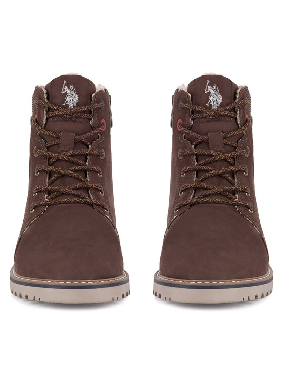 U.S. Polo Assn. U.S. Polo Assn. Pohodni čevlji POLY001M/DLT1 Rjava
