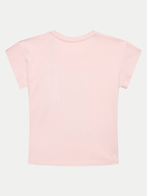 Guess Guess Футболка K4GI24 K6YW4 Рожевий Regular Fit