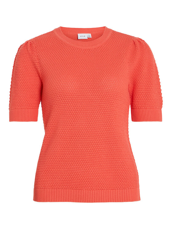 Vila Vila Pulover Dalo 14084421 Roz Regular Fit