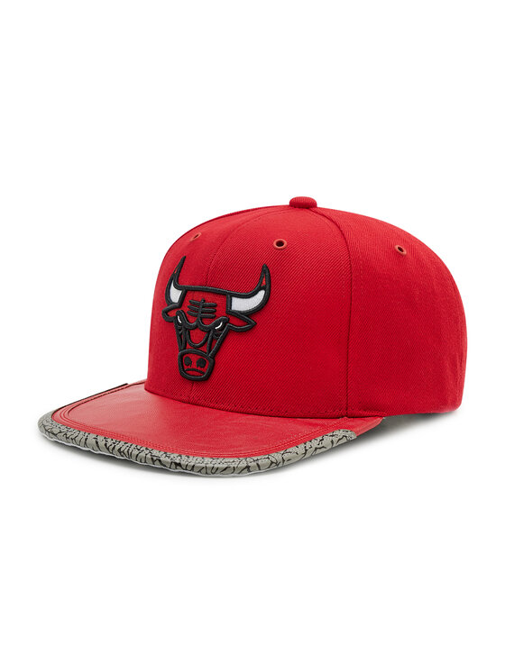 Czapka z daszkiem Mitchell & Ness, Czerwone, 6HSSMM19505
