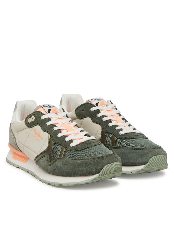 Pepe Jeans Pepe Jeans Сникърси Brit Camp W PLS40038 Зелен