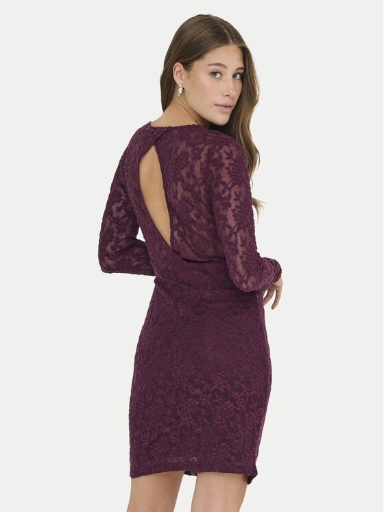 ONLY ONLY Коктейльна сукня Blaise 15356156 Фіолетовий Slim Fit