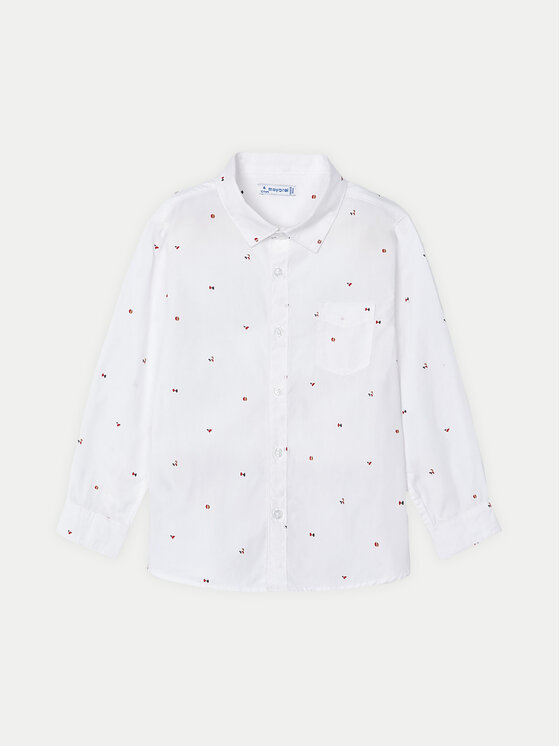 Mayoral Mayoral Ing 4110 Fehér Regular Fit