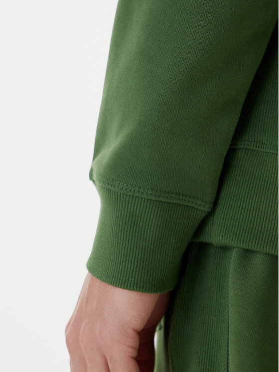 New Balance New Balance Majica dugih rukava MT41506 Zelena Relaxed Fit