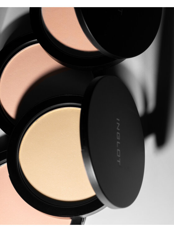 INGLOT INGLOT FREEDOM SYSTEM [1] Round Matte Paleta cieni do powiek Czarny