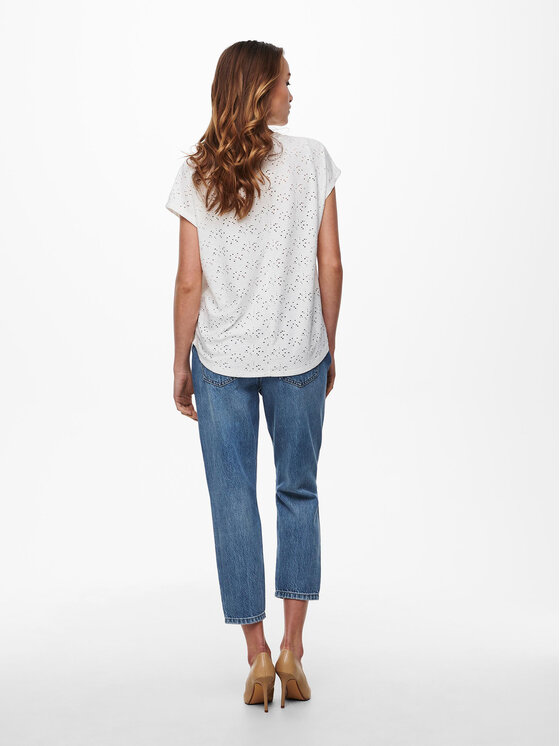ONLY ONLY Blusa Smilla 15231005 Bianco Regular Fit