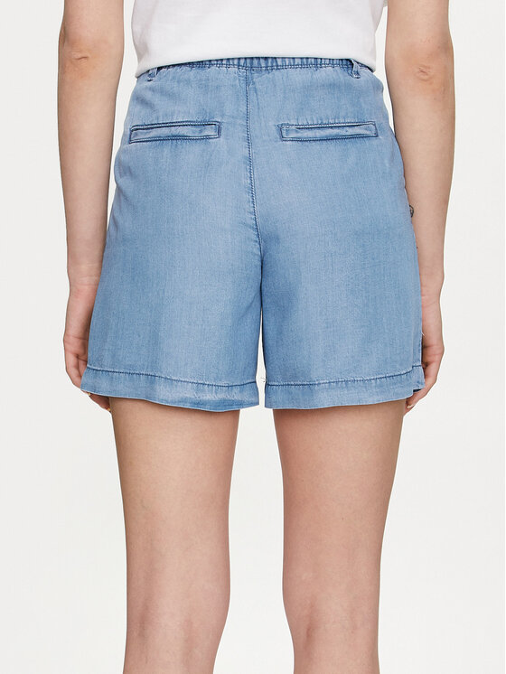 United Colors Of Benetton United Colors Of Benetton Auduma šorti 4KHND9016 Zils Relaxed Fit