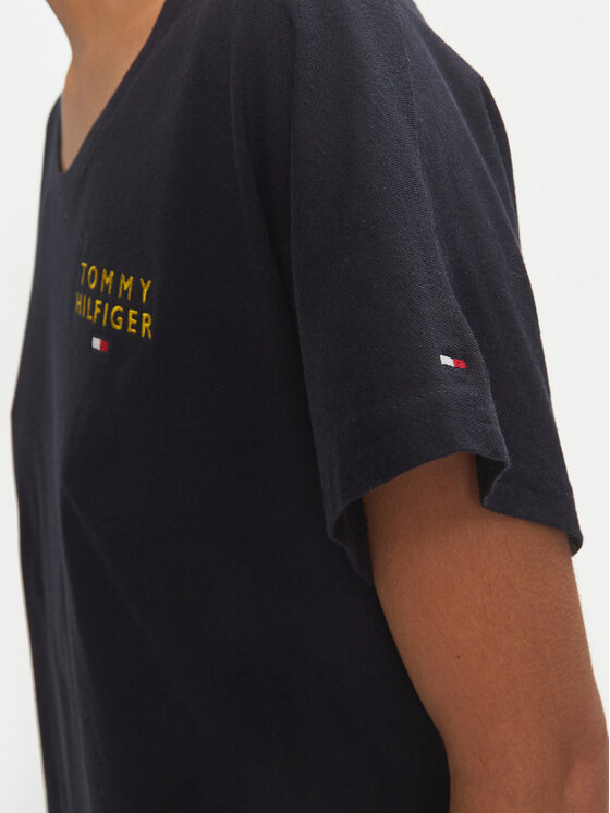 Tommy Hilfiger Tommy Hilfiger T-Shirt UW0UW05570 Σκούρο μπλε Relaxed Fit