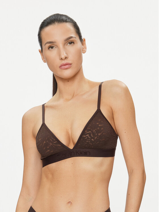 Calvin Klein Underwear Bralette krūšturis 000QF7491E Brūns