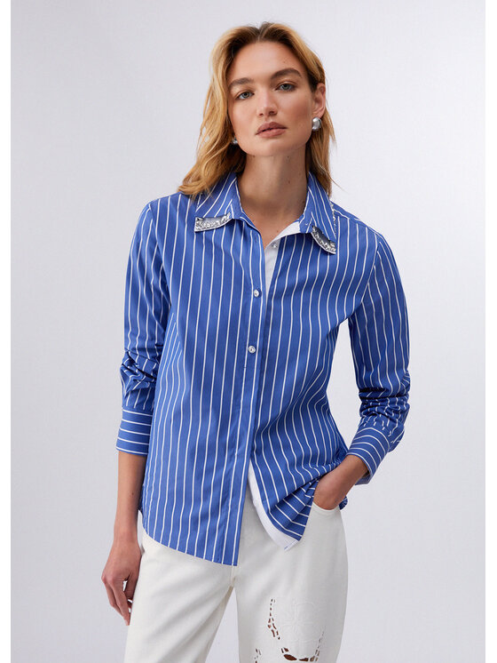 Liu Jo Liu Jo Camicia WA6183T407AT9601 Viola Regular Fit