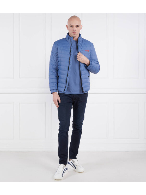 HUGO Hugo Kurtka przejściowa 50468719-479 Niebieski Regular Fit