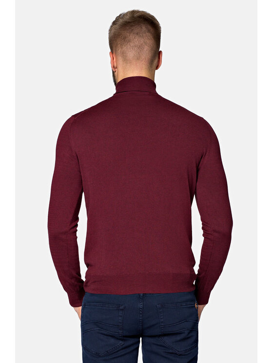 Lancerto Lancerto Golf Sterling Bordowy Regular Fit