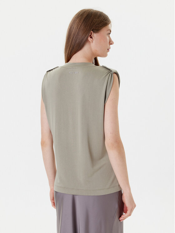 Guess Guess Blusa W5YP52 KCYW2 Verde Regular Fit