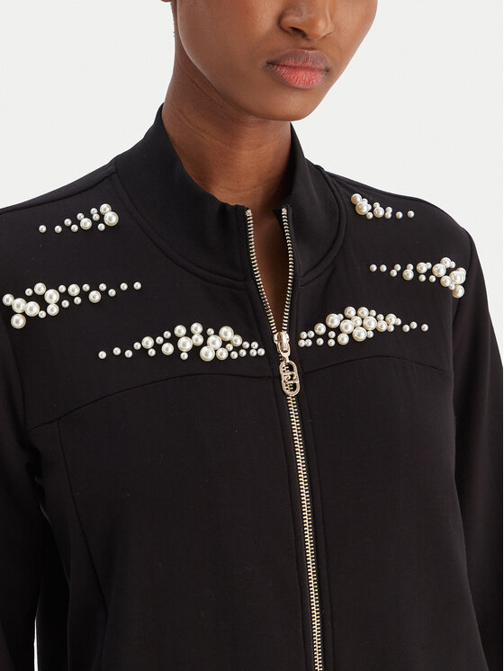 Liu Jo Sport Liu Jo Sport Μπλούζα TF5152 FS576 Μαύρο Regular Fit