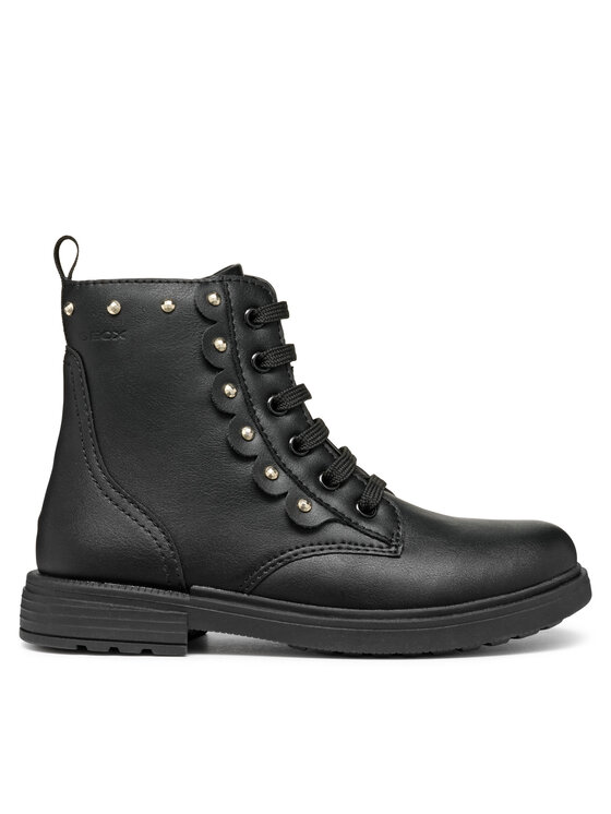 Geox Členková obuv Eclair J469QA 000BC C9999 S Čierna