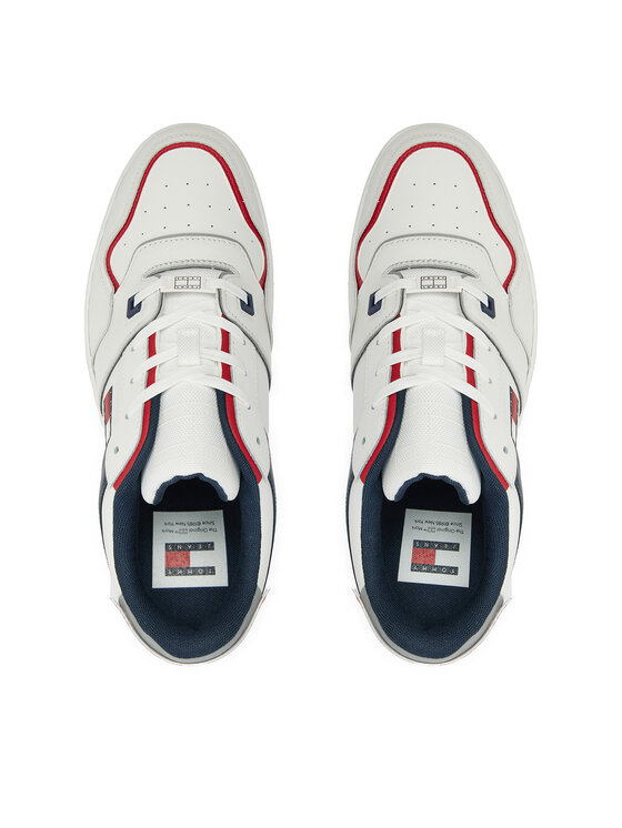 Tommy Jeans Tommy Jeans Sneakers Retro Basket EM0EM01463 Weiß