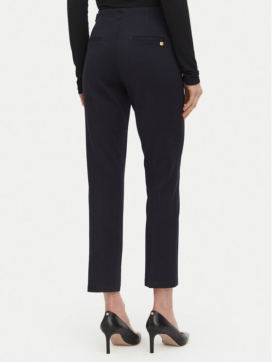 Liu Jo Liu Jo Pantaloni di tessuto WF6333 J3976 Blu scuro Slim Fit