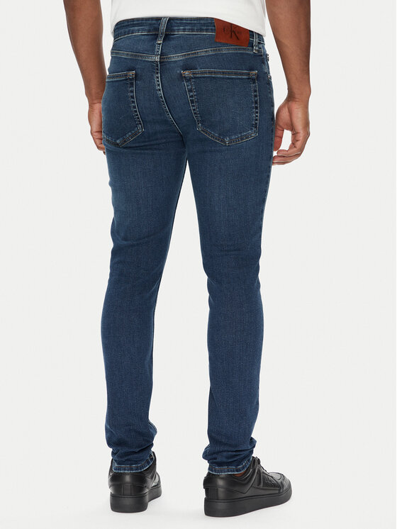 Calvin Klein Jeans Calvin Klein Jeans Jeansy LV04RB720G Tmavomodrá Skinny Fit