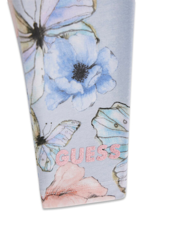 Guess Guess Komplet t-shirt i legginsy A6RG09 K6YW4 Kolorowy Regular Fit