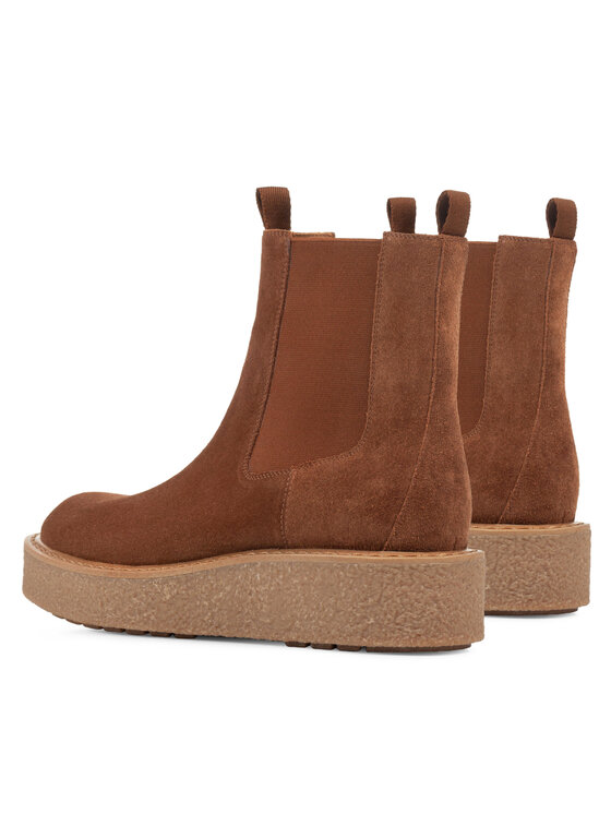 Geox Geox Klassische Stiefeletten D Elidea D36VEC 00022 CD500 Braun