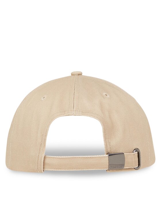 Calvin Klein Calvin Klein Kepurė su snapeliu Metal Lettering Bb Cap K50K511999 Smėlio