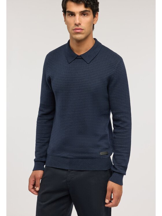 Trussardi Trussardi Cardigan M0128000110N0A3 Blu Regular Fit