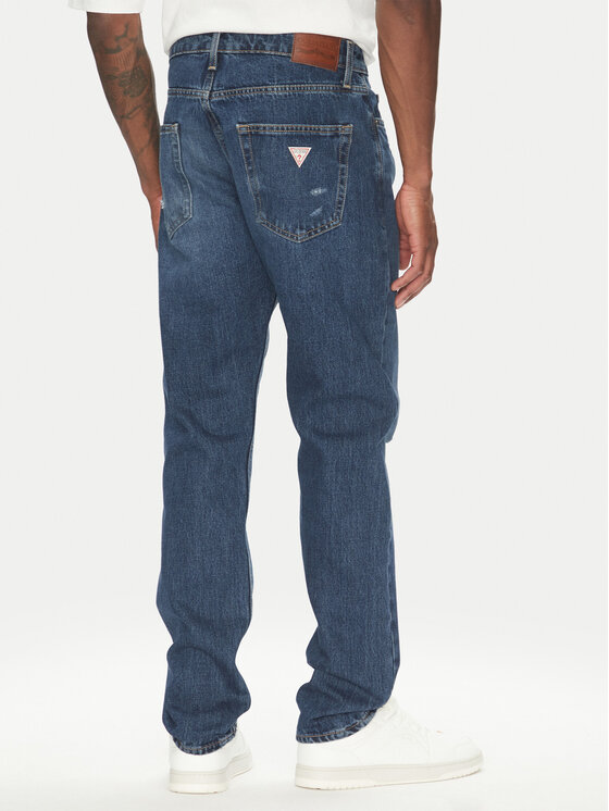 Guess Jeans Guess Jeans Farmer M5YA1C D5MK1 Sötétkék Slim Fit