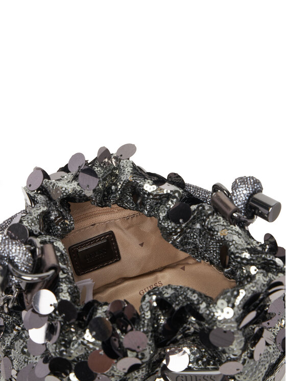 Guess Guess Дамска чанта HWEM95 38750 Сребрист