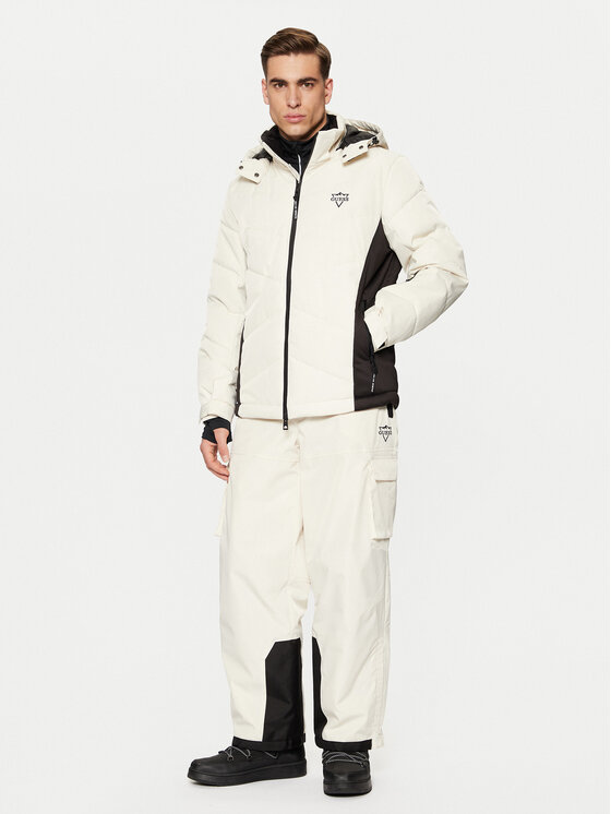 Guess Guess Skijaška jakna M4PL3U WH0K0 Écru Regular Fit