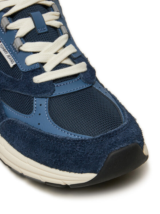 Tommy Jeans Tommy Jeans Sneakersy The Coney Suede EM0EM01501 Granatowy