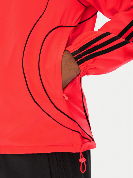 adidas adidas Mikina Teamgeist adicolor JW5867 Červená Loose Fit