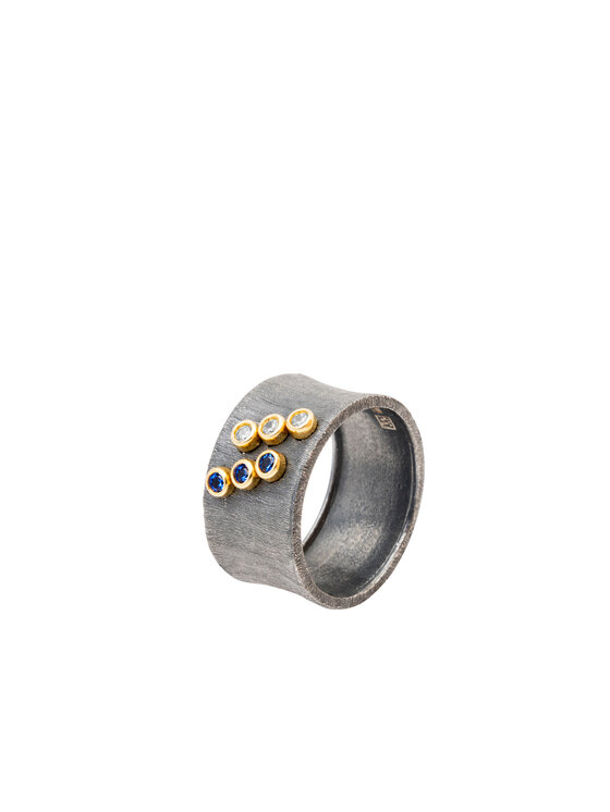 MARASIMSIM MARASIMSIM Prsteň MARASIMSIM 5PD387158 Strieborné rhodiovanie
