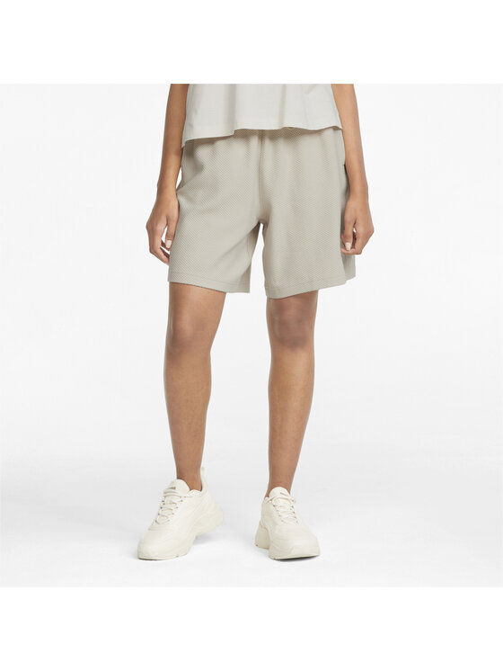 Puma Puma Szorty 847099 Beżowy Regular Fit