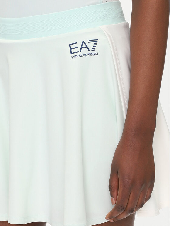 EA7 Emporio Armani EA7 Emporio Armani Gonna da tennis 7W000204 AF13282 M9040 Bianco Regular Fit