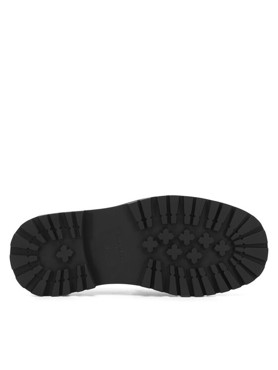 Badura Badura Loafersy WGA3311-1Z Czarny