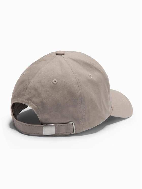Ombre Ombre Czapka z daszkiem OM-ACCS-0100 Beżowy