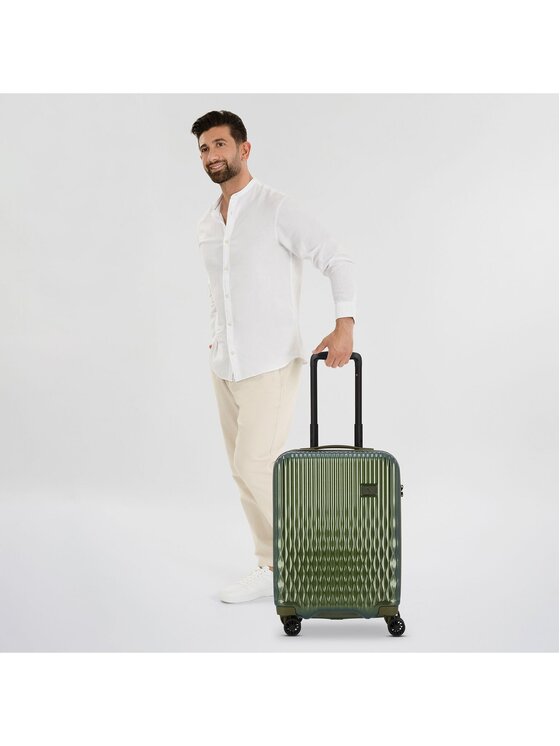 Pack Easy Pack Easy Walizka kabinowa 274876 Zielony