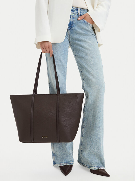 GINO ROSSI Geantă C-LDA9518 Maro închis