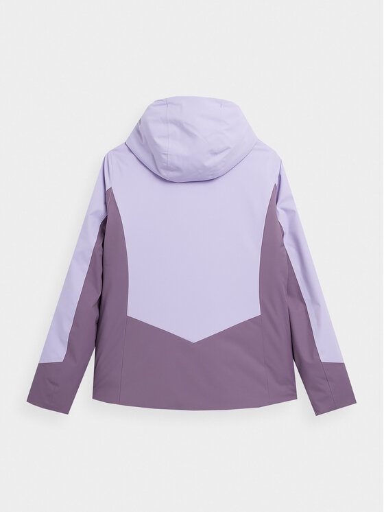 4F 4F Skijacke 4FAW23TJACF121 Violett Regular Fit