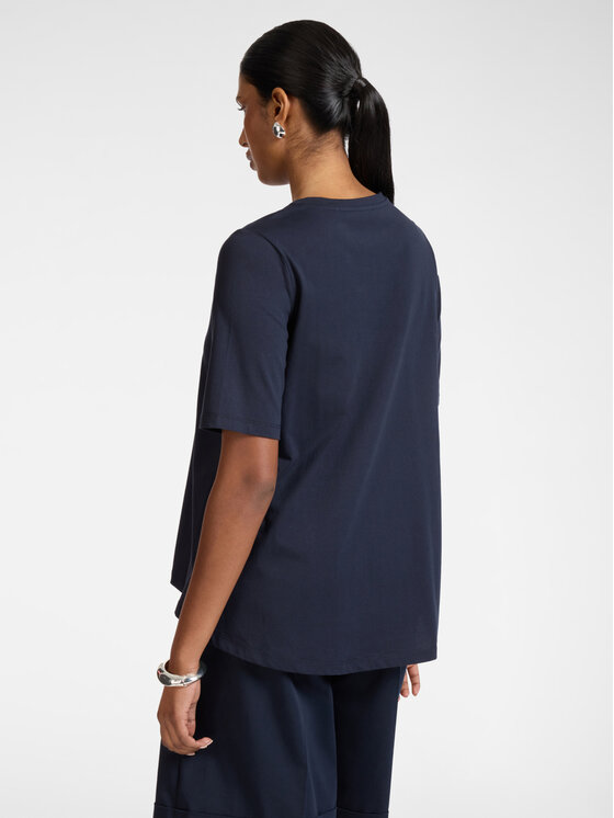 Elena Mirò Elena Mirò T-Shirt G049Z000735N034 Niebieski Regular Fit