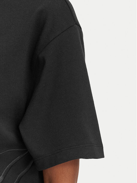 HUGO HUGO T-särk Duslant 50570677 Must Oversize